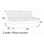 Sigge 3-Zits Sigge 3-Zits