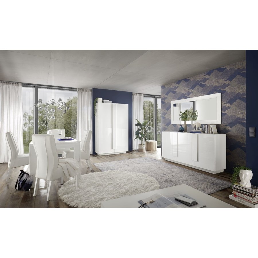 Jupiter Dressoir 3 Deurs Wit Hoogglans Jupiter Dressoir 3 Deurs Wit Hoogglans