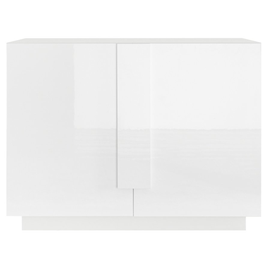 Jupiter Dressoir 2 Deurs Wit Hoogglans