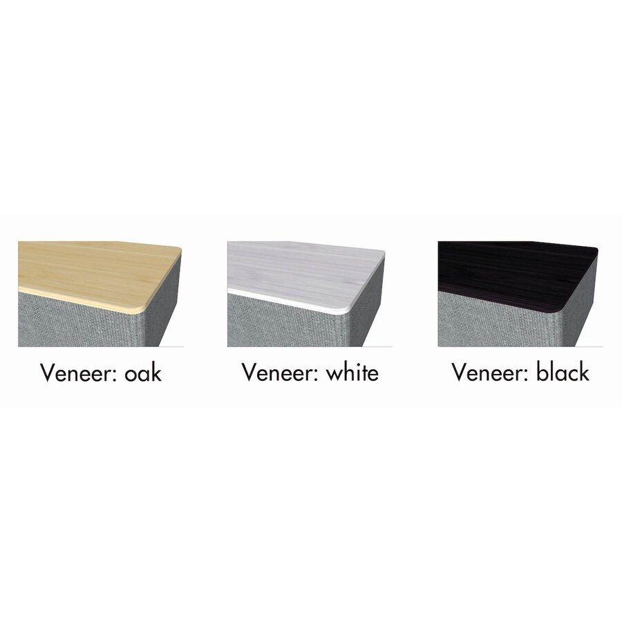 Cleo Hocker met Houten blad Cleo Hocker met Houten blad