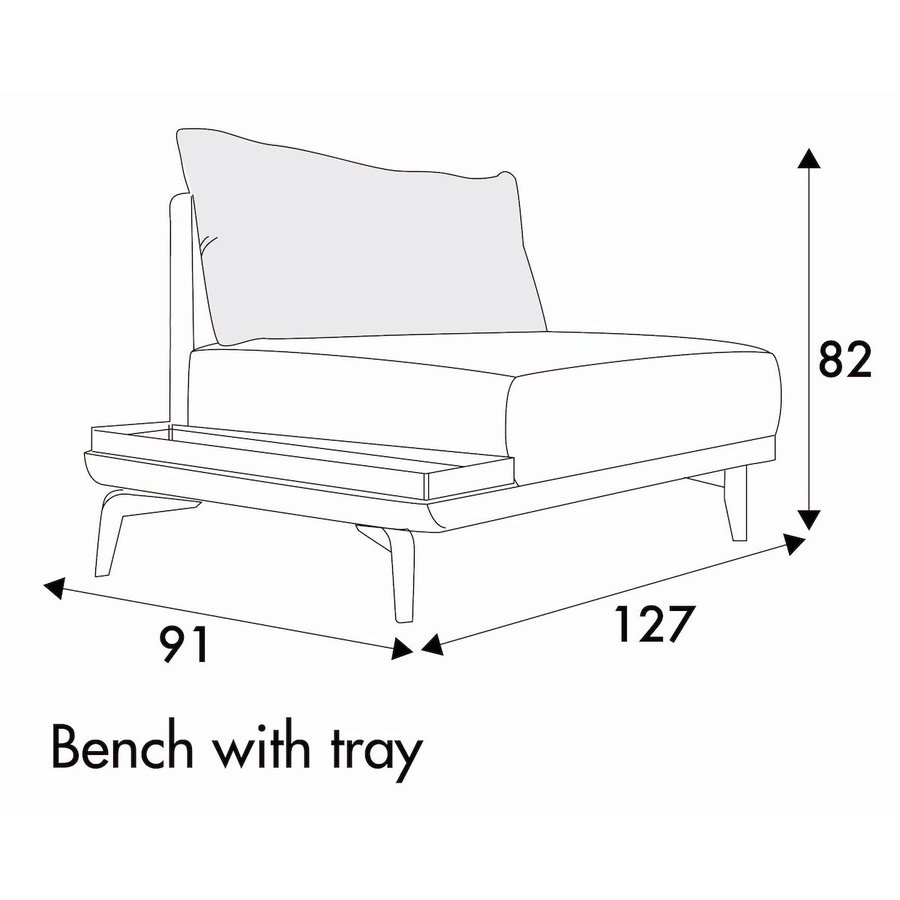Moa Bank met Gefineerd Bakje