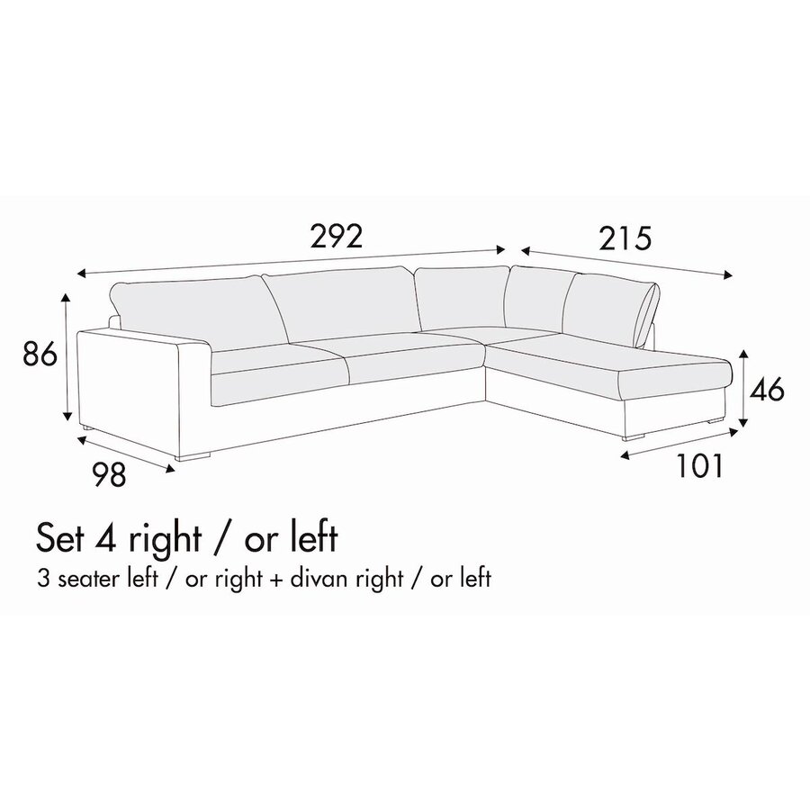 Sophia Set 4 Rechts/Links Sophia Set 4 Rechts/Links