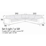 Sophia Set 5 Rechts/Links