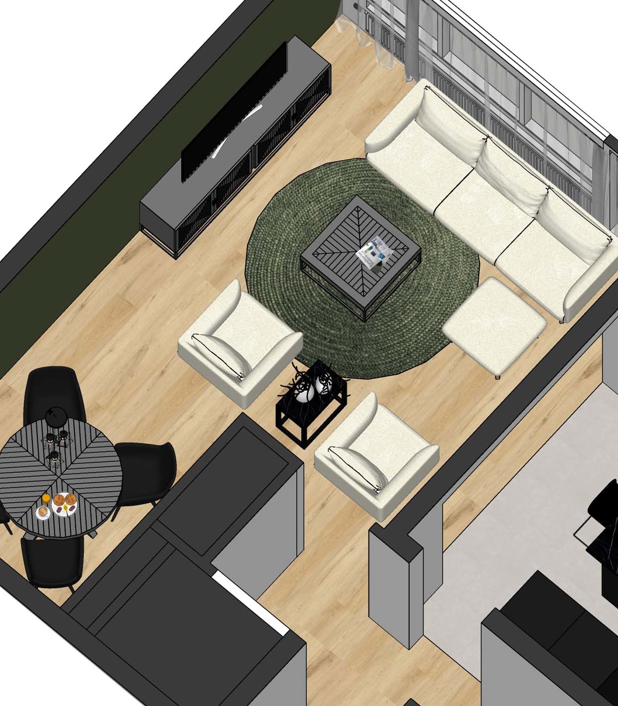 Interieur tekening - Furnea Interieur tekening - Furnea