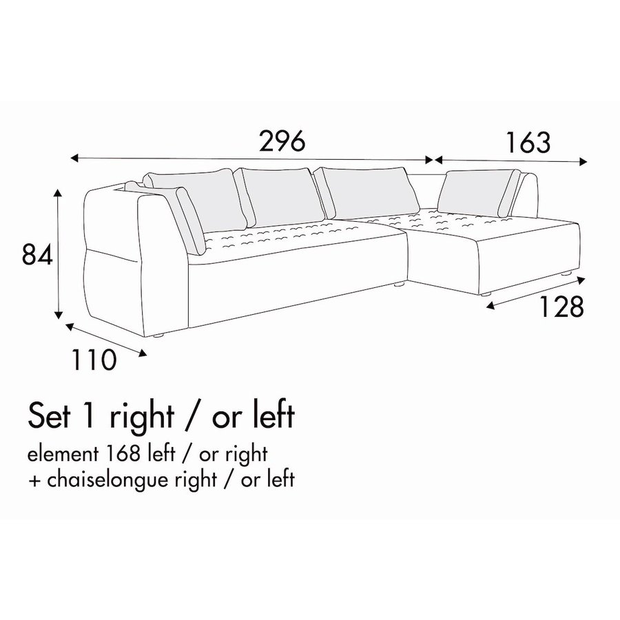 Cleo Set 1 Rechts/Links Cleo Set 1 Rechts/Links