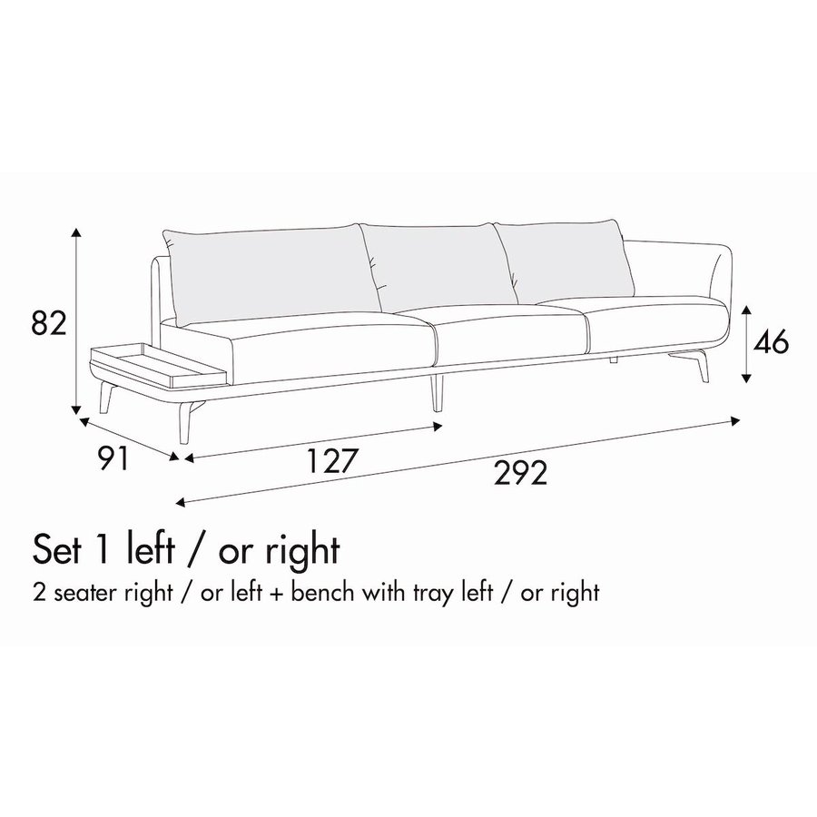Moa Set 1 Rechts/Links Moa Set 1 Rechts/Links