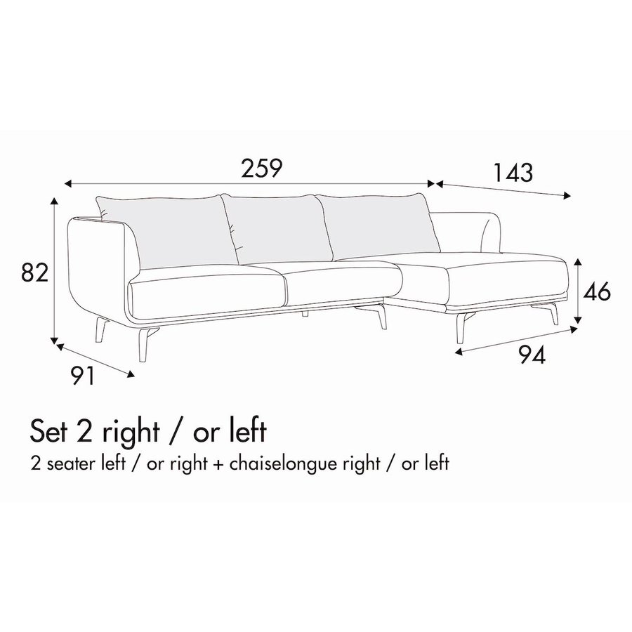 Moa Set 2 Rechts/Links