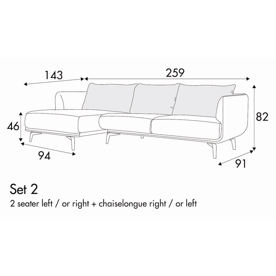 Moa Set 2 Rechts/Links