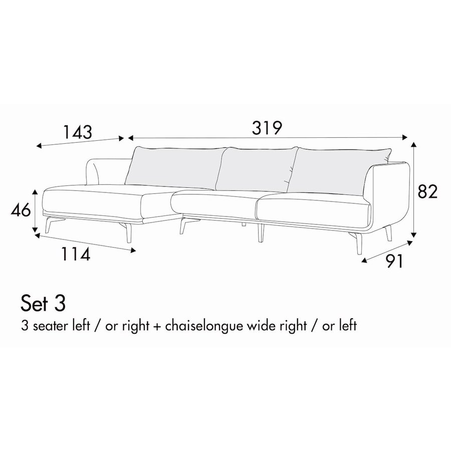 Moa Set 3 Rechts/Links Moa Set 3 Rechts/Links