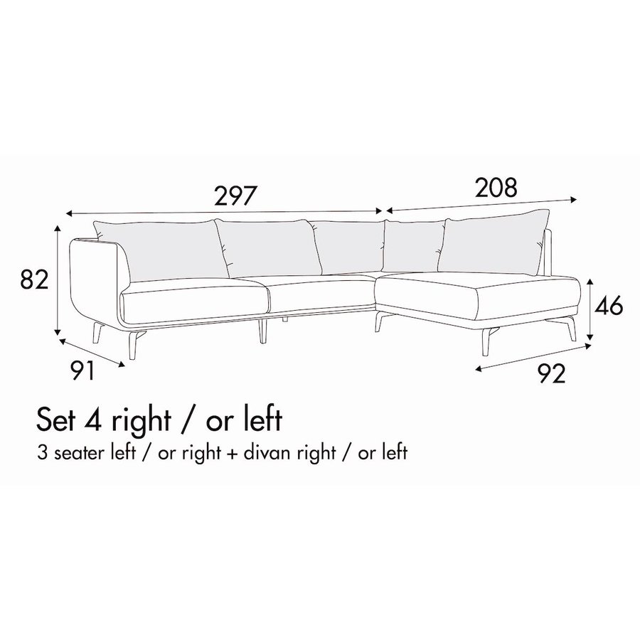 Moa Set 4 Rechts/Links