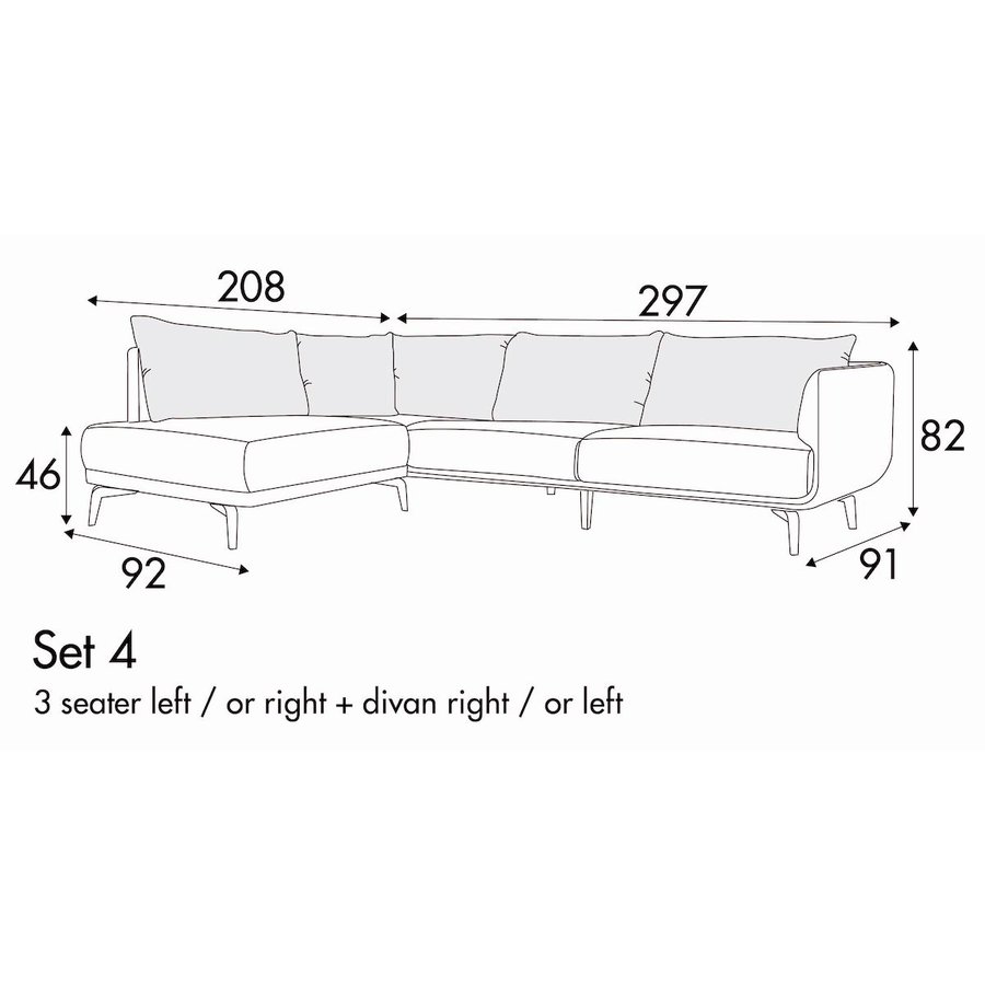 Moa Set 4 Rechts/Links