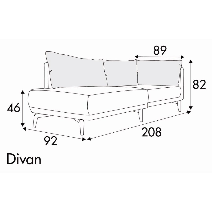 Moa Divan Links/Rechts Moa Divan Links/Rechts