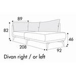 Moa Divan Links/Rechts Moa Divan Links/Rechts