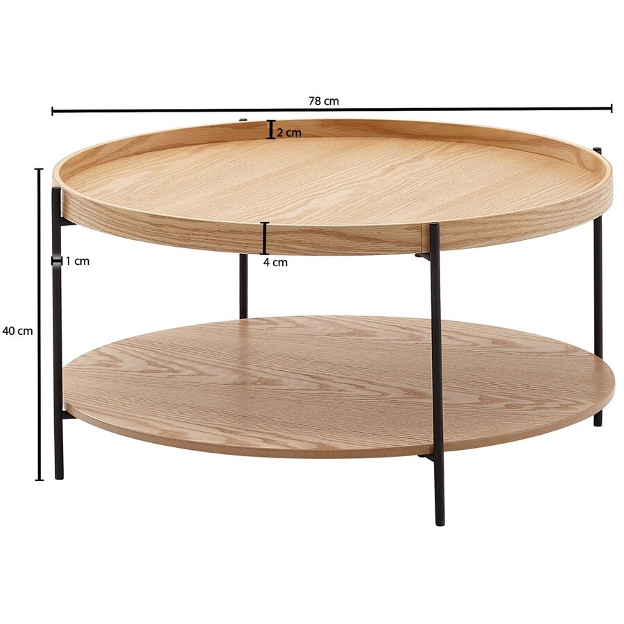 Rona Ronde Salontafel Rona Ronde Salontafel