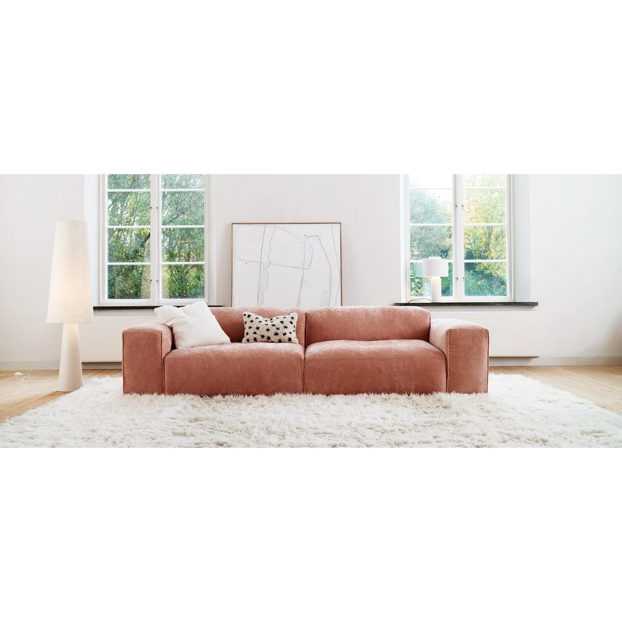 Edda 3-Zits Bank Roze Edda 3-Zits Bank Roze