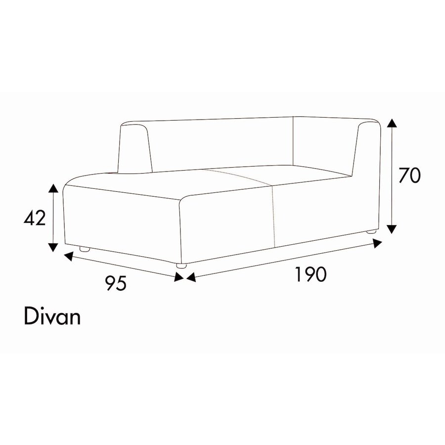 Milano Divan Links/Rechts Milano Divan Links/Rechts