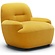 Uma Fauteuil Velvet Geel