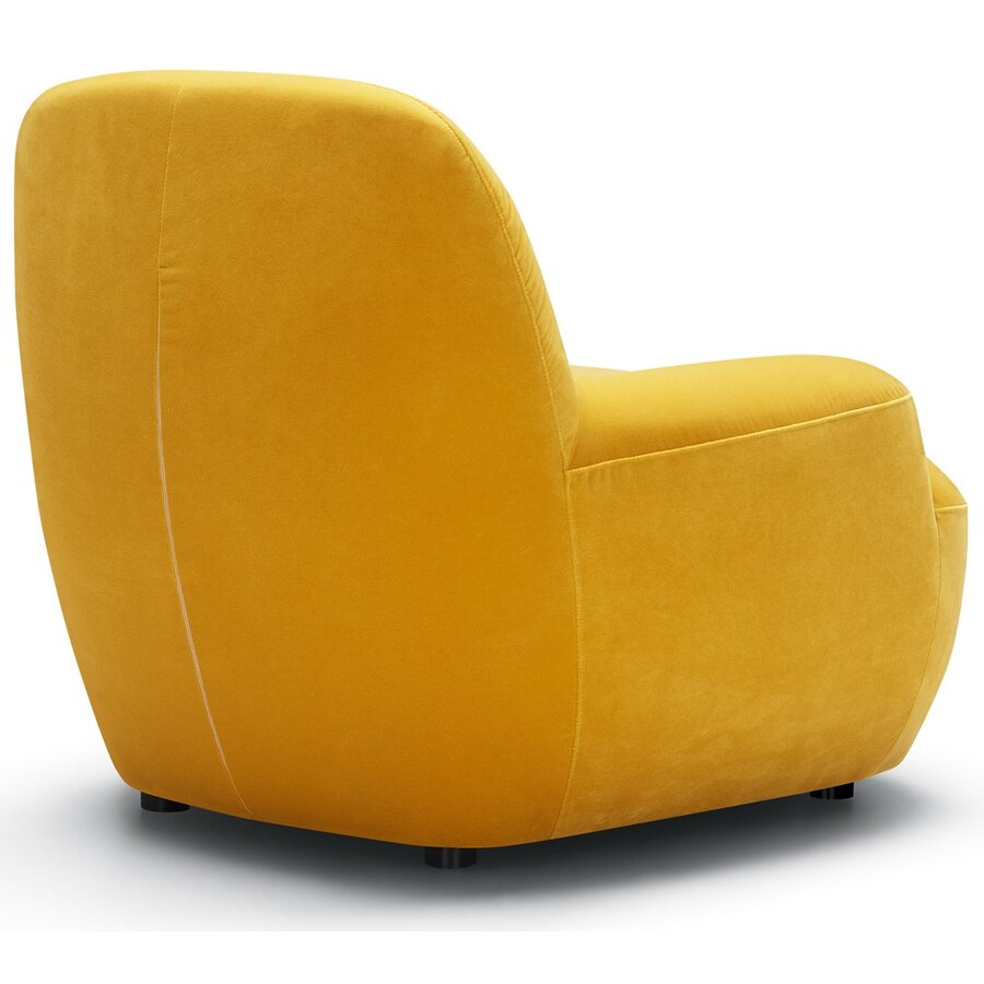 Uma Fauteuil Velvet Geel Uma Fauteuil Velvet Geel