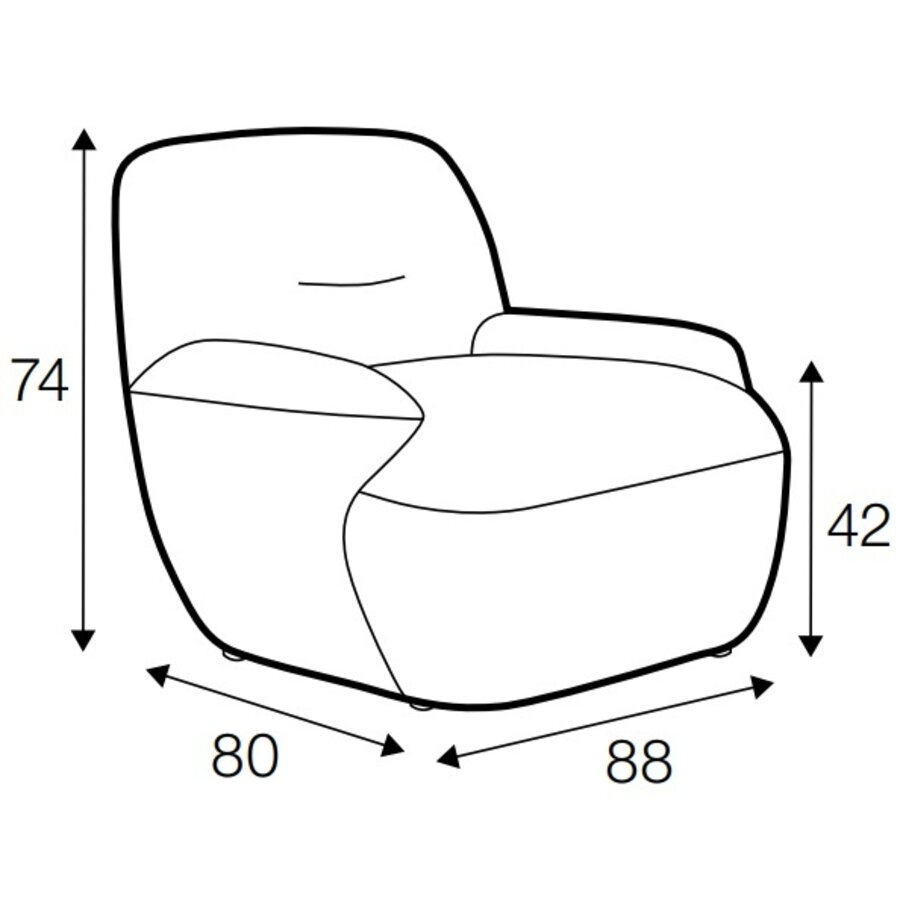 Uma Fauteuil Geel Uma Fauteuil Geel