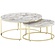 Cherie Salontafel Set Wit / Goud