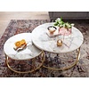 Cherie Salontafel Set Wit / Goud