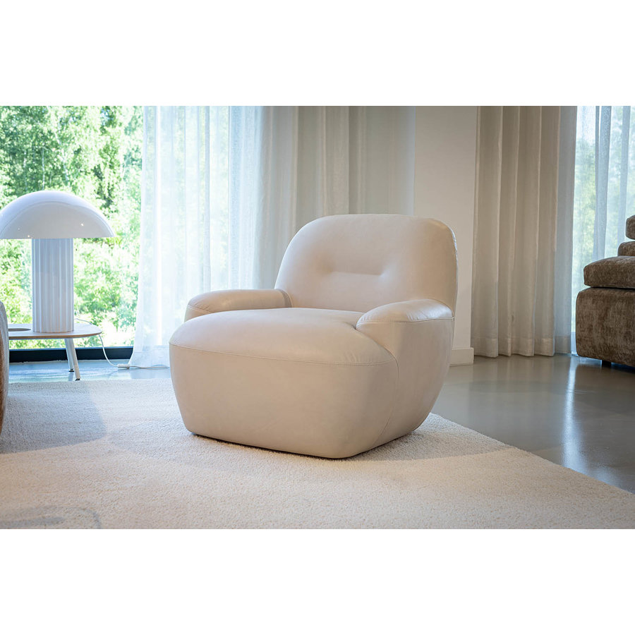 Uma Fauteuil Leder Natur Uma Fauteuil Leder Natur