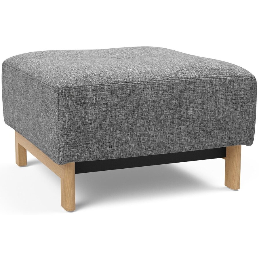 Pyxis Deluxe Ottoman Grijs Pyxis Deluxe Ottoman Grijs