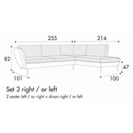 Teddy Set 3 Rechts/Links Teddy Set 3 Rechts/Links