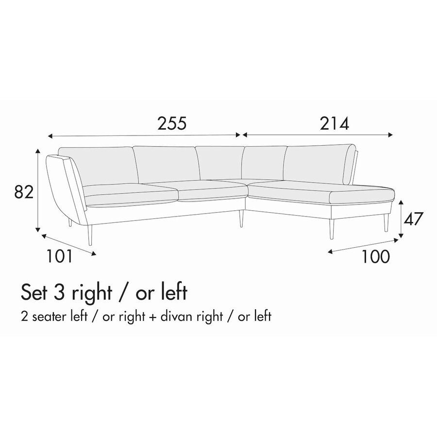 Teddy Set 3 Rechts/Links Teddy Set 3 Rechts/Links