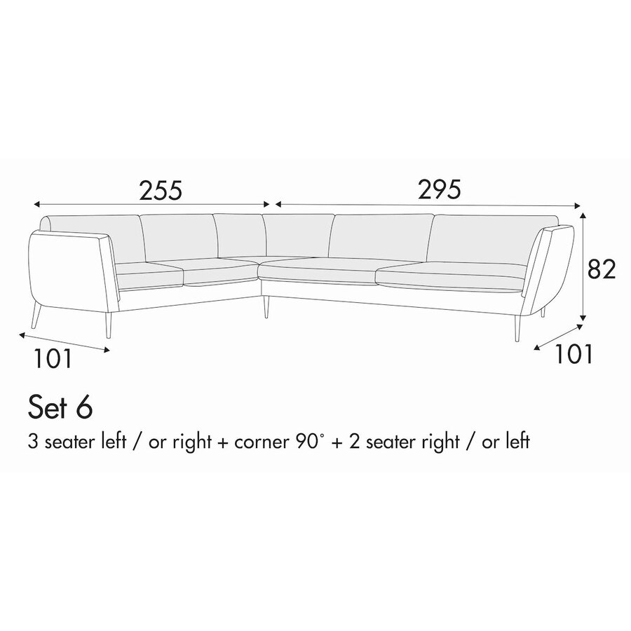 Teddy Set 6 Rechts/Links Teddy Set 6 Rechts/Links