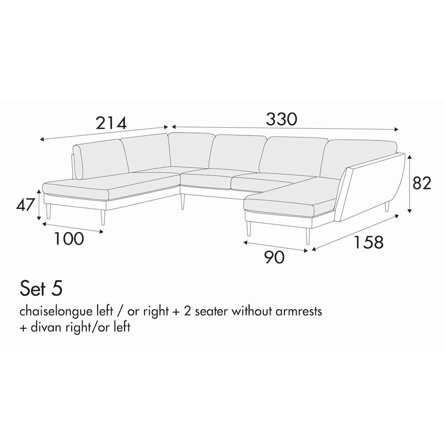 Teddy Set 5 Rechts/Links Teddy Set 5 Rechts/Links