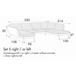 Teddy Set 5 Rechts/Links Teddy Set 5 Rechts/Links