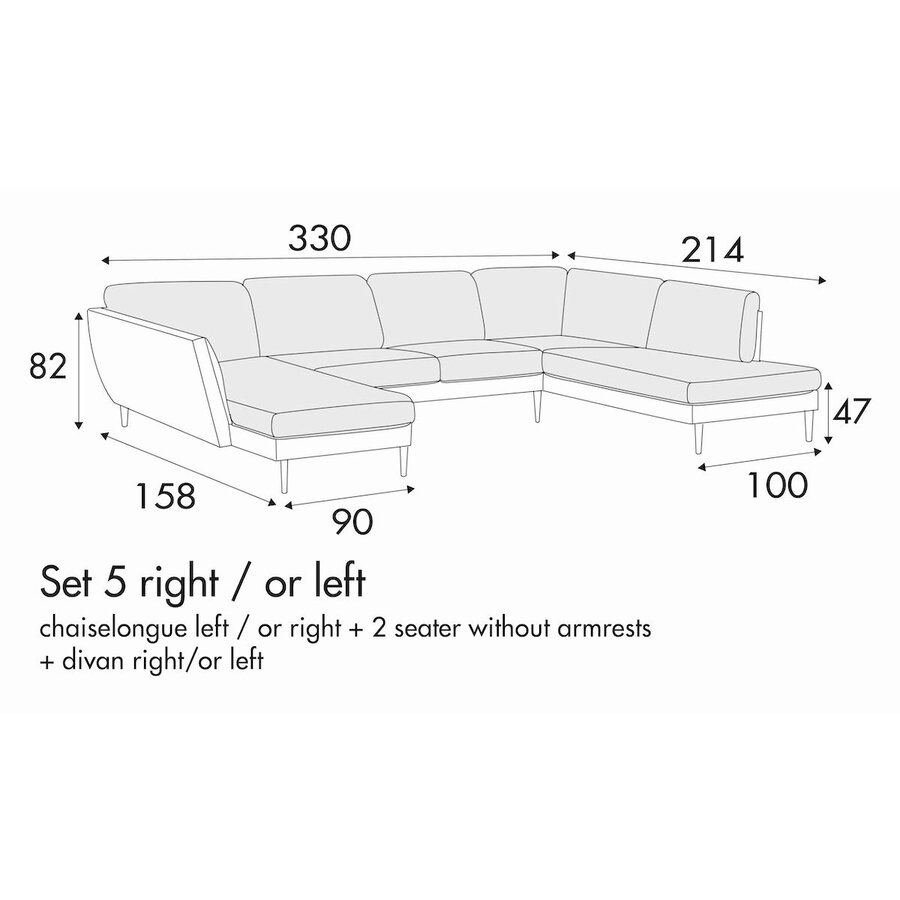 Teddy Set 5 Rechts/Links Teddy Set 5 Rechts/Links