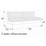 Teddy 2-Zits 140 cm Teddy 2-Zits 140 cm