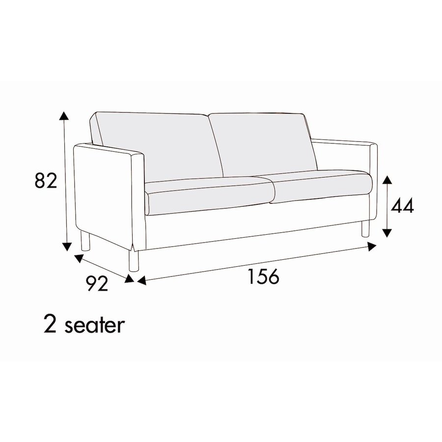 Impulse 2-Zits 156 cm Bank Impulse 2-Zits 156 cm Bank