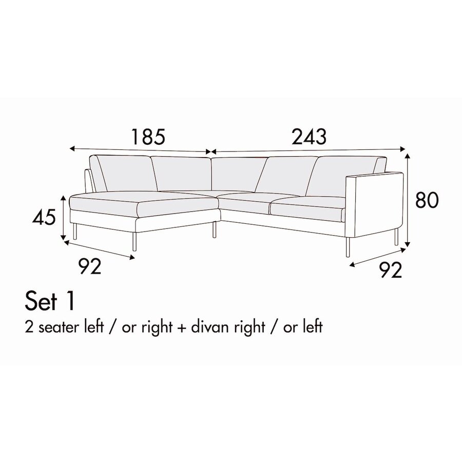 Elis Set 1 Rechts/Links Elis Set 1 Rechts/Links