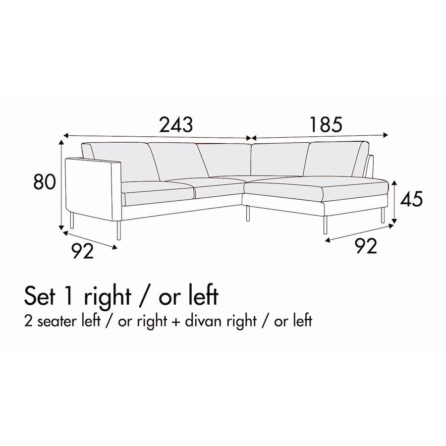 Elis Set 1 Rechts/Links Elis Set 1 Rechts/Links