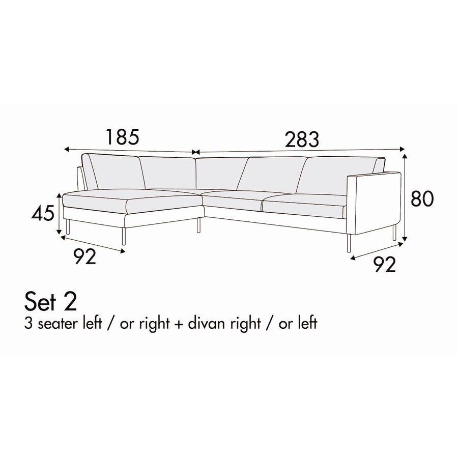 Elis Set 2 Rechts/Links Elis Set 2 Rechts/Links