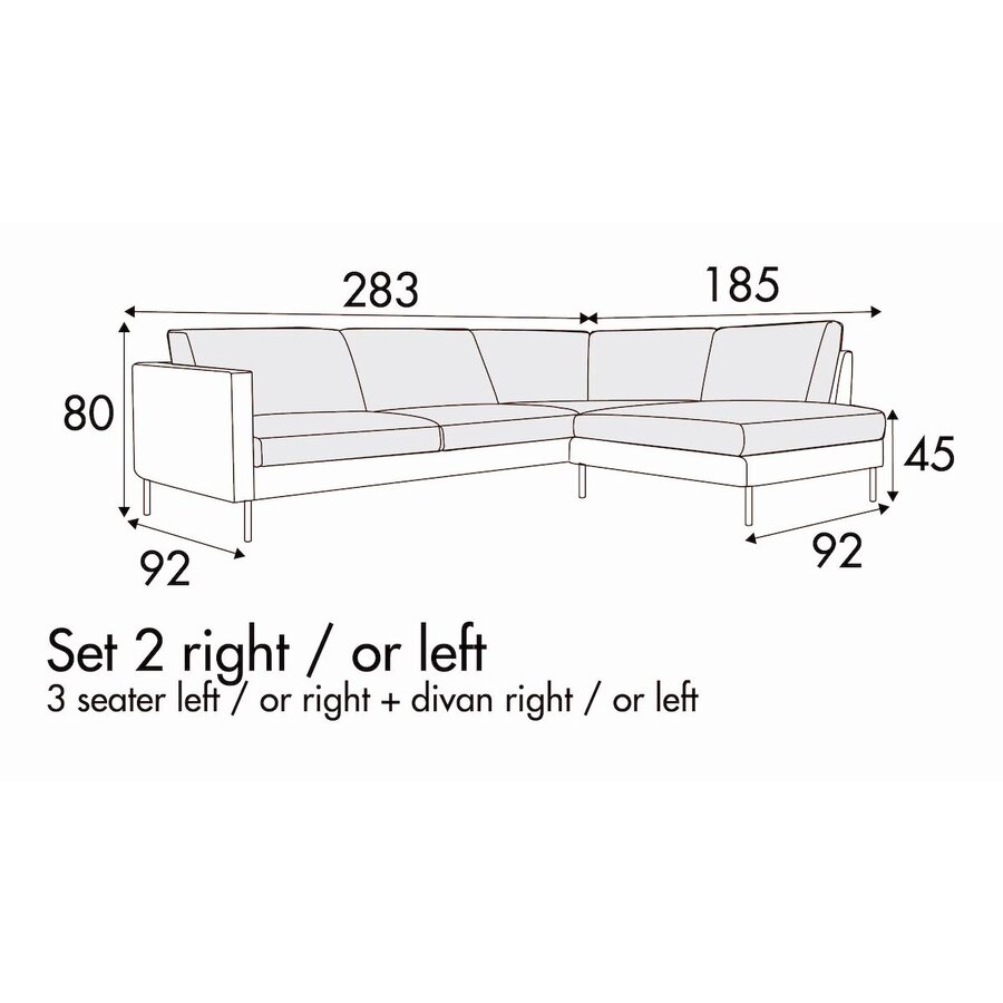 Elis Set 2 Rechts/Links Elis Set 2 Rechts/Links