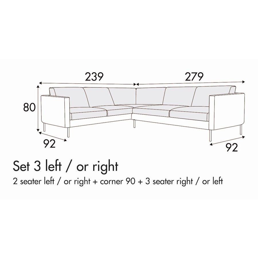 Elis Set 3 Rechts/Links Elis Set 3 Rechts/Links