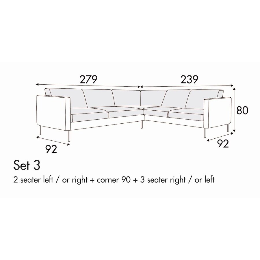 Elis Set 3 Rechts/Links Elis Set 3 Rechts/Links