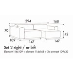 Edda Set 2 - 294 cm Edda Set 2 - 294 cm