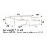 Edda Set 4 - 354 cm Edda Set 4 - 354 cm