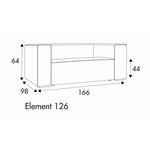 Liam 2-Zits 166 cm Bank Liam 2-Zits 166 cm Bank