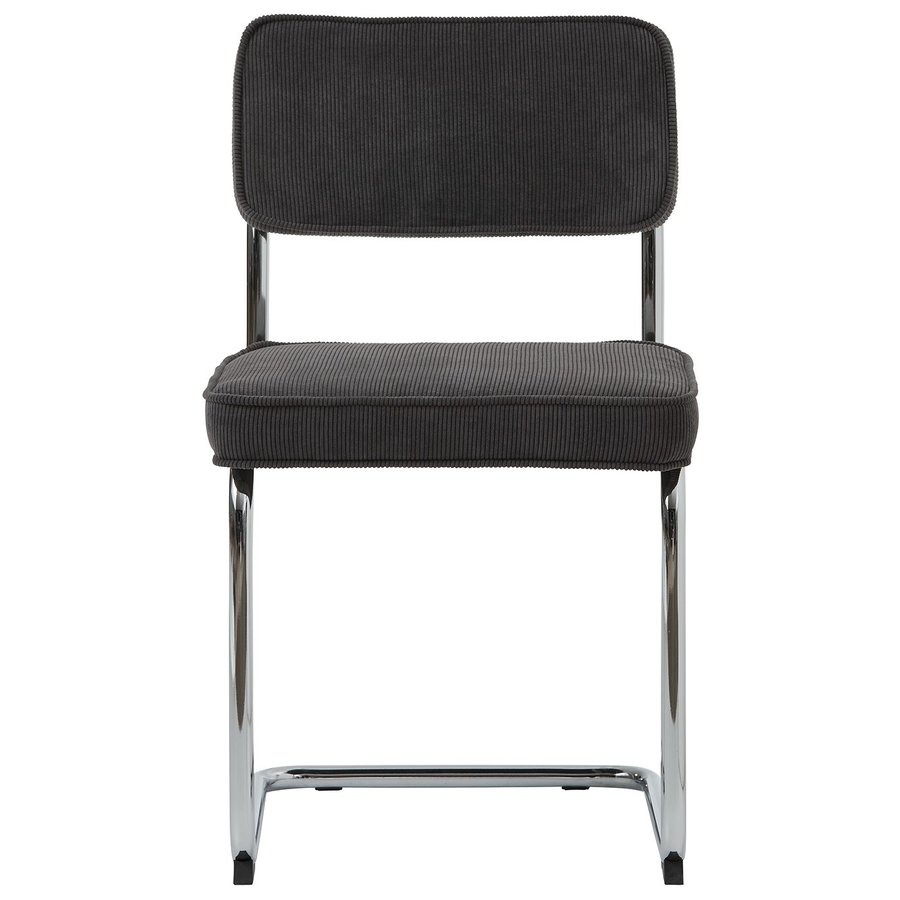 Rupert Eetkamerstoel Corduroy Grijs Rupert Eetkamerstoel Corduroy Grijs