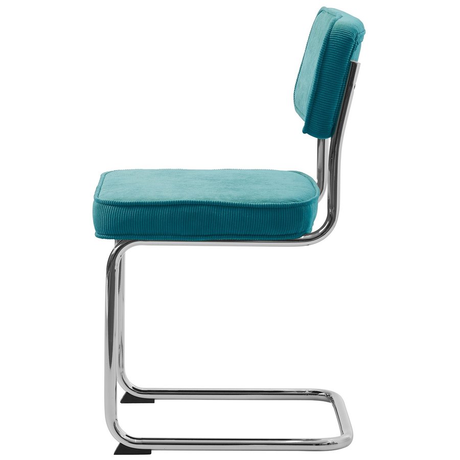 Rupert Eetkamerstoel Corduroy Blauw Rupert Eetkamerstoel Corduroy Blauw