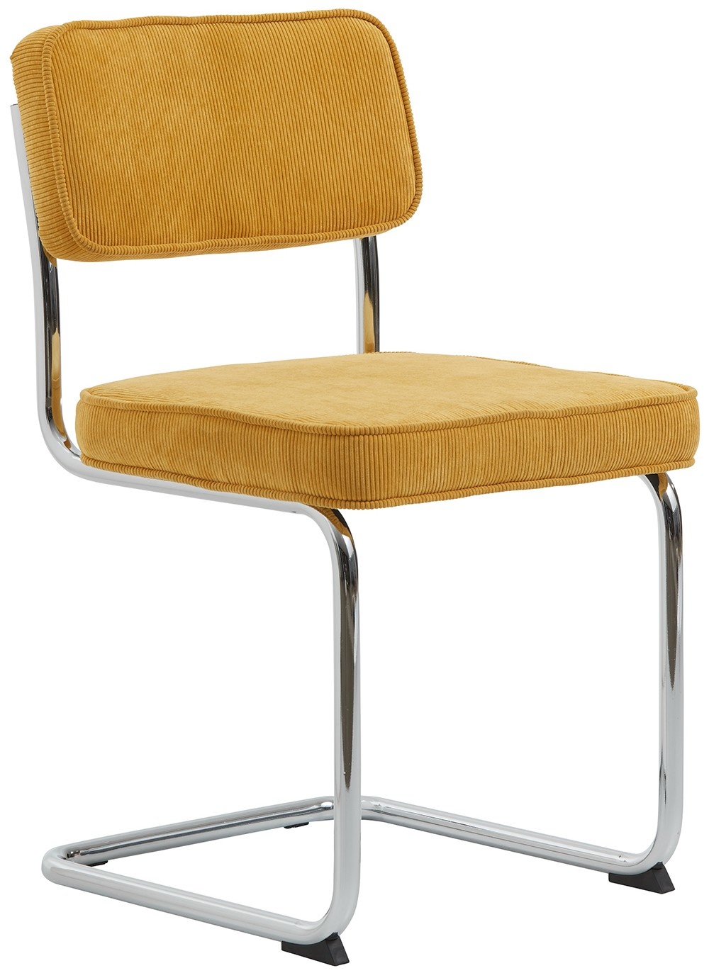 Hygge Interiors Rupert Eetkamerstoel Corduroy Geel