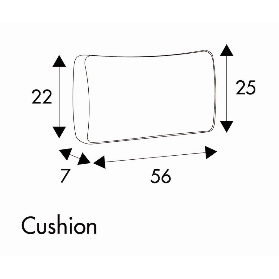 Impulse Kussen 56x25 cm Impulse Kussen 56x25 cm