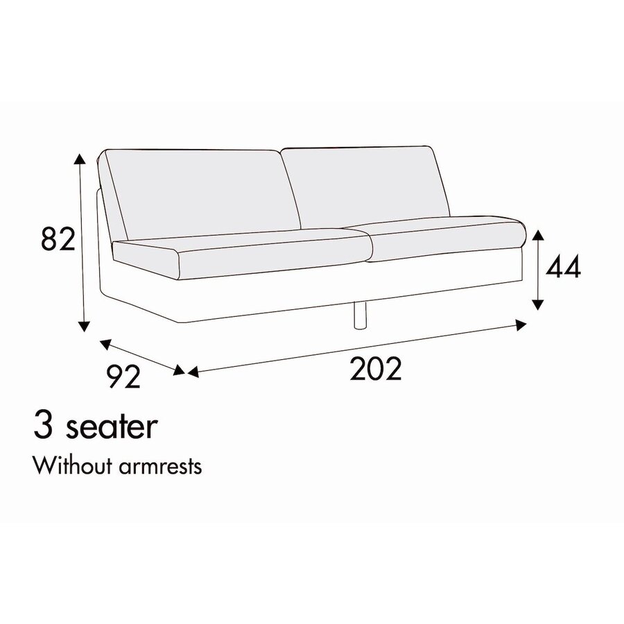 Impulse 3-Zits 202 cm