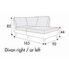 Impulse Divan Links/Rechts Impulse Divan Links/Rechts